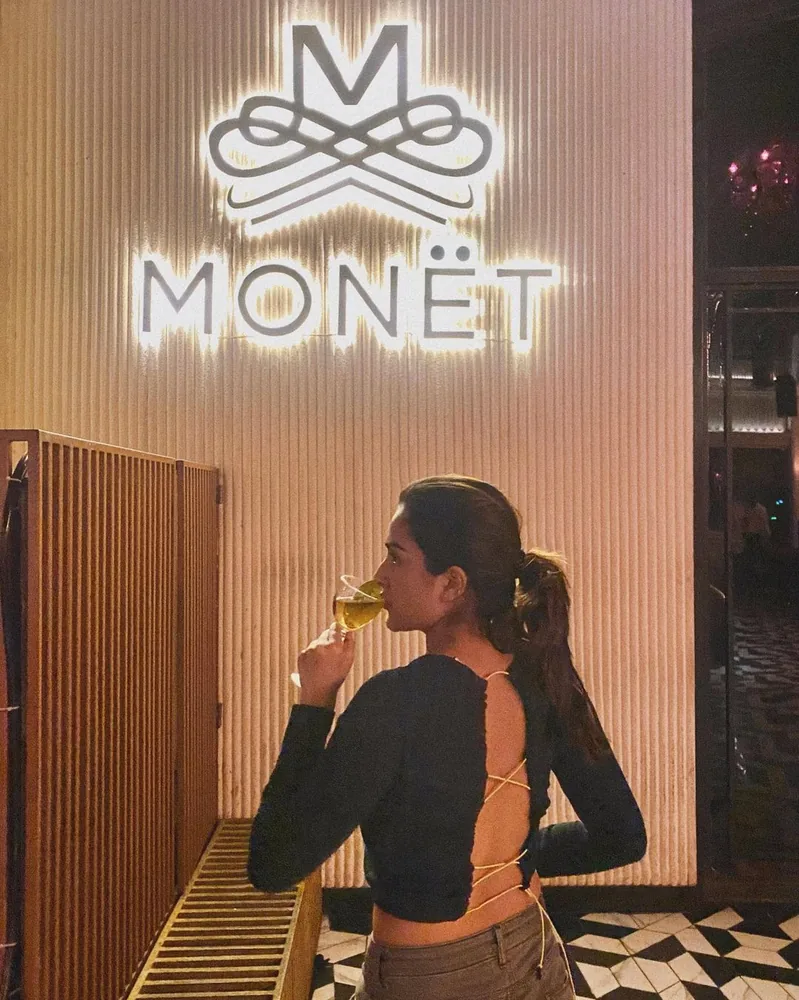 A creator at Monet